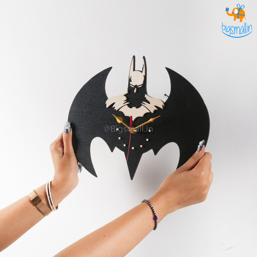 Batman Wooden Wall Clock