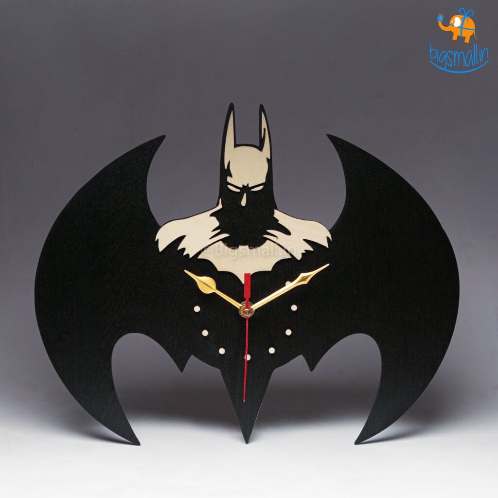 Batman Wooden Wall Clock