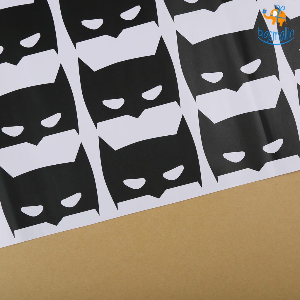 Batman Decal Stickers - Set of 24 - bigsmall.in