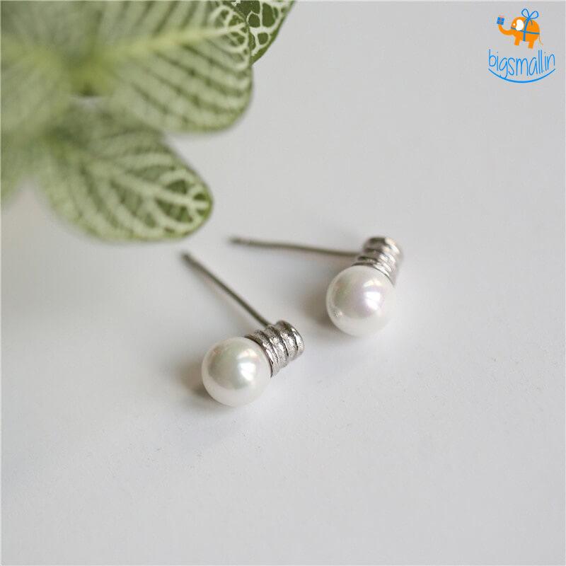 Bulb Shaped Ear Studs - bigsmall.in