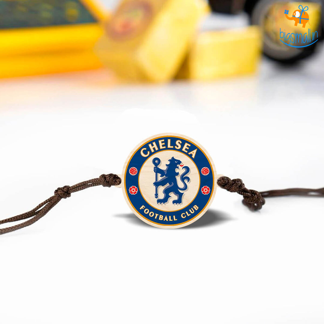 Chelsea Wooden Rakhi