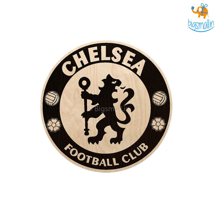 Chelsea Engraved Wooden Crest - bigsmall.in