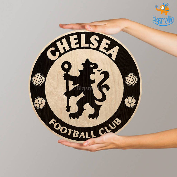 Chelsea Engraved Wooden Crest - bigsmall.in