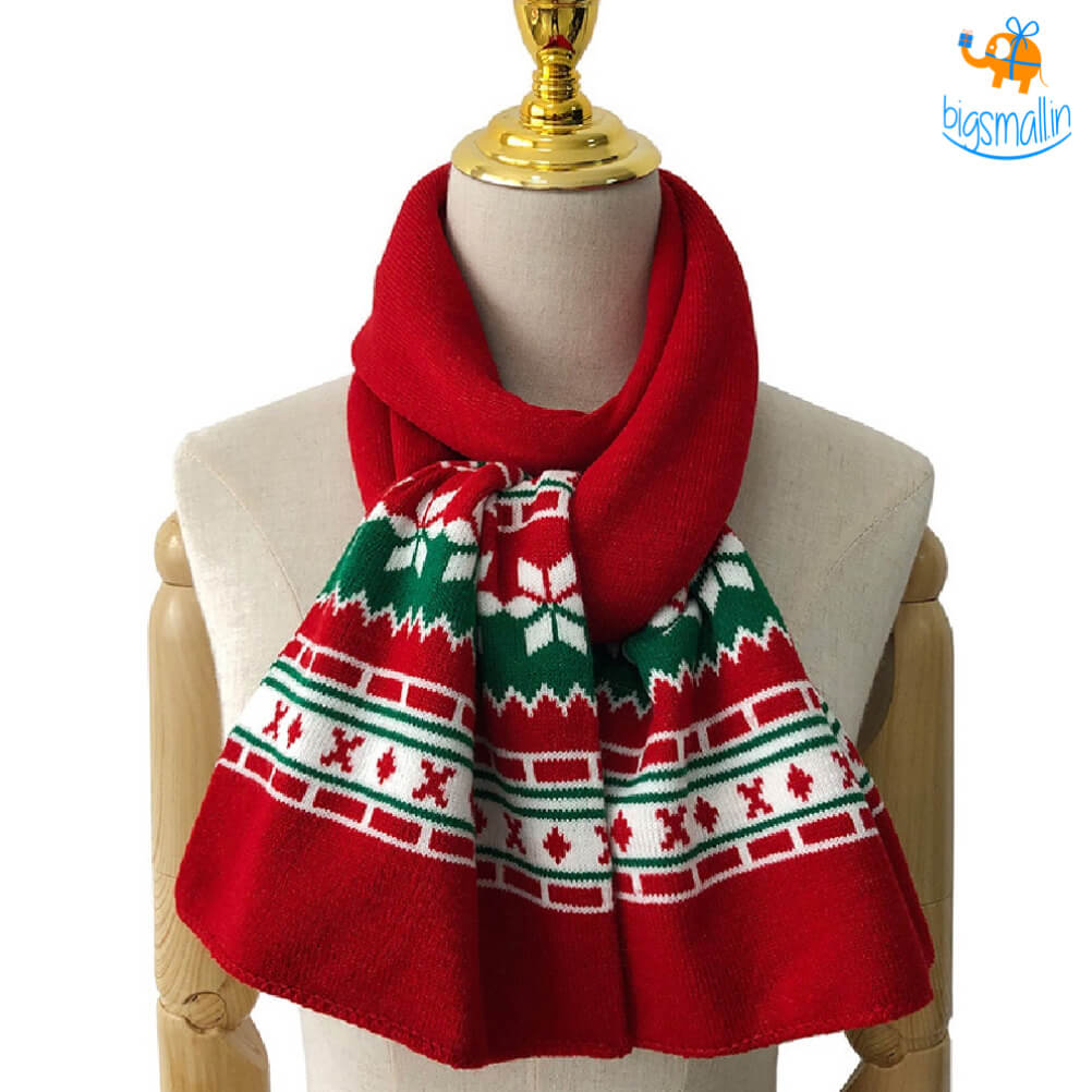 Christmas Scarf and Cap Set