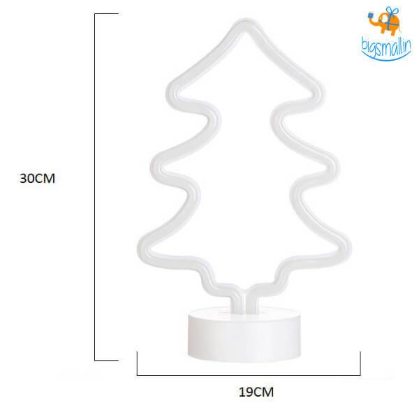Christmas Tree LED Neon Lamp - bigsmall.in