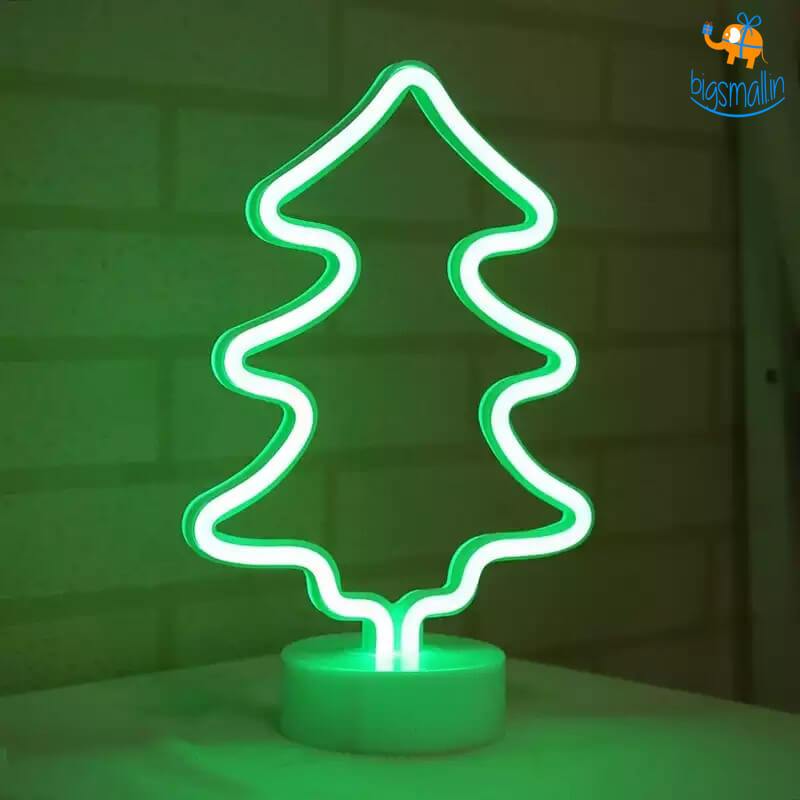 Christmas Tree LED Neon Lamp - bigsmall.in