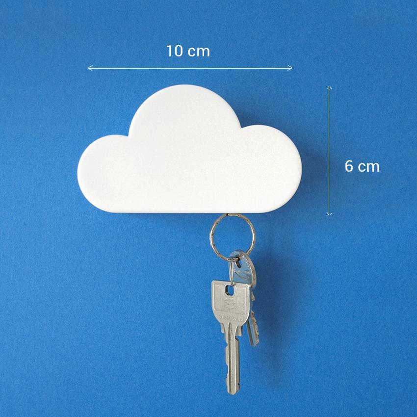 Cloud Magnetic Keychain Holder - bigsmall.in