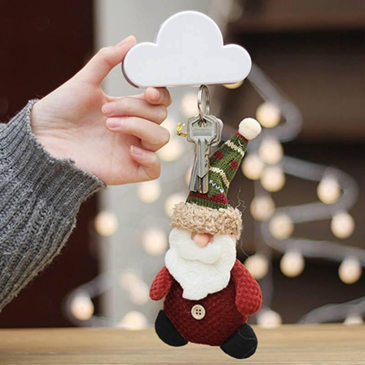 Cloud Magnetic Keychain Holder - bigsmall.in