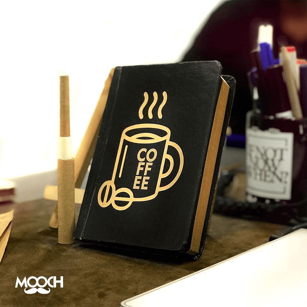 Coffee Notebook With Elastic - bigsmall.in