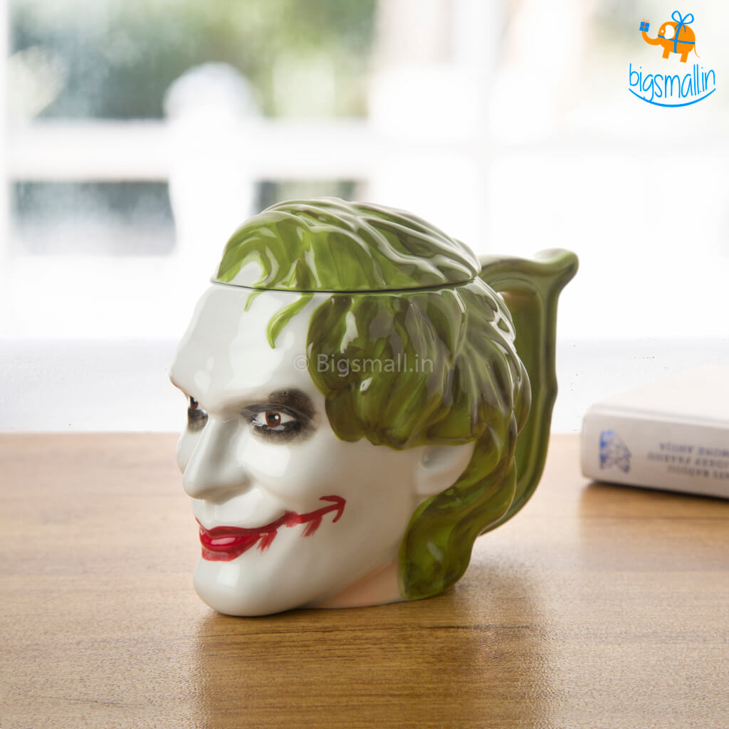 Official Joker 3d Mug With Lid