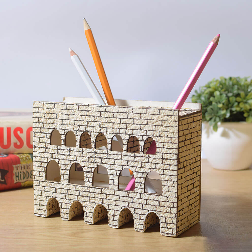 Medieval Castle Pen Stand