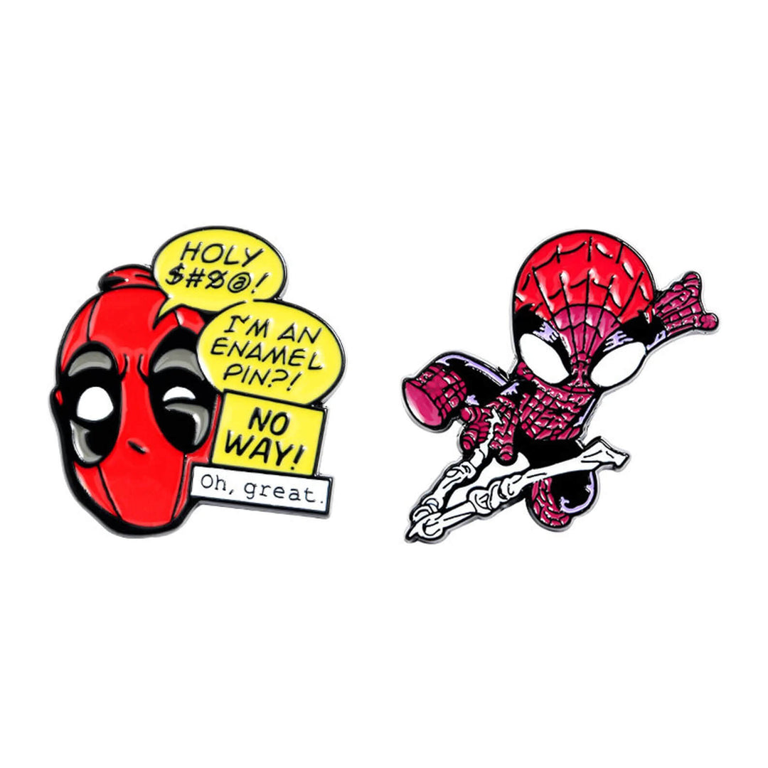 Superhero Metallic Lapel Pin