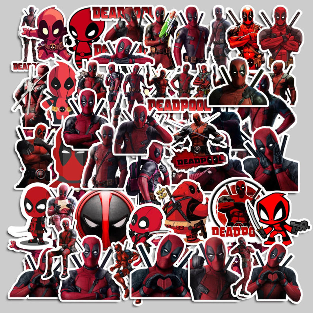 Deadpool Sticker Set