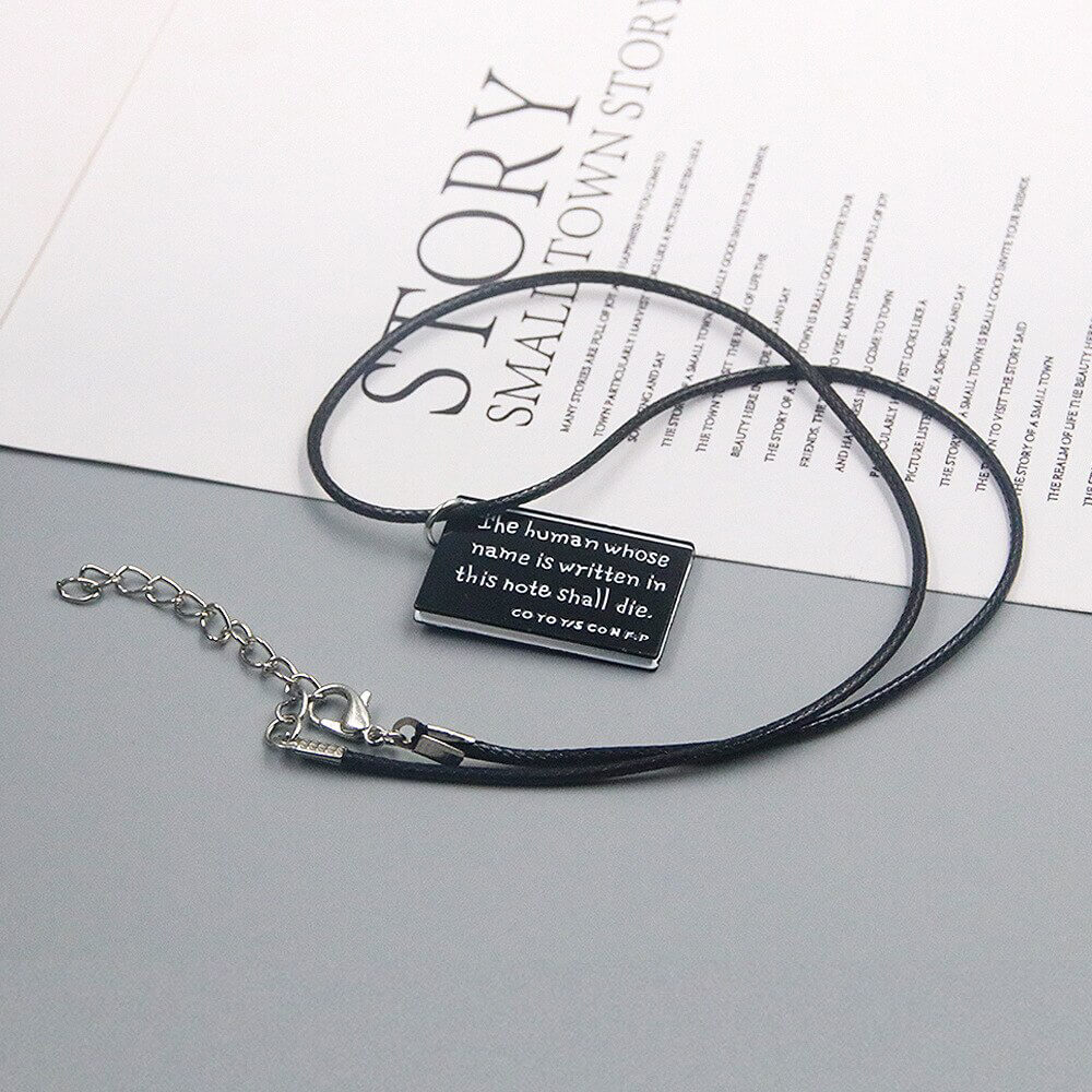 Death Note Necklace