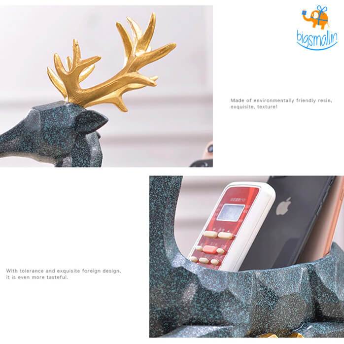 Deer Storage Holder Decorative - bigsmall.in