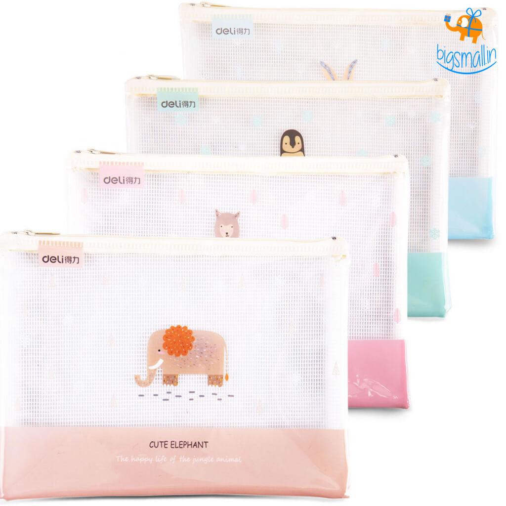 Pastel Animal Stationery Pouch