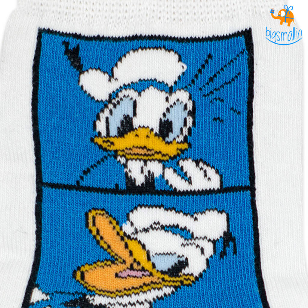 Donald and Mickey Weird Faces Socks - Pack of 2