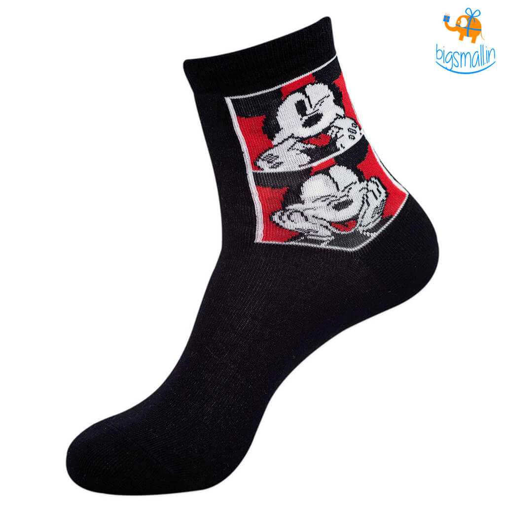 Donald and Mickey Weird Faces Socks - Pack of 2