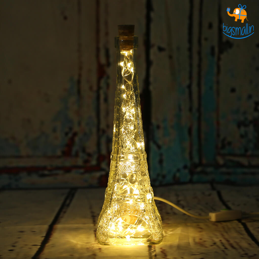 Eiffel Tower Bottle Lamp