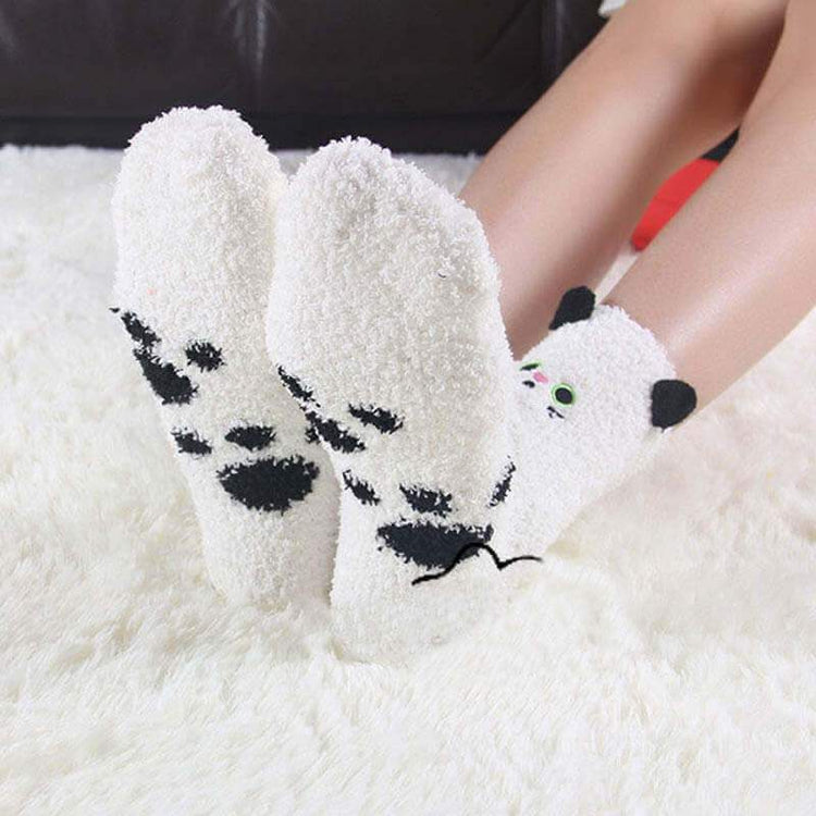 Fluffy Cushion Socks - bigsmall.in