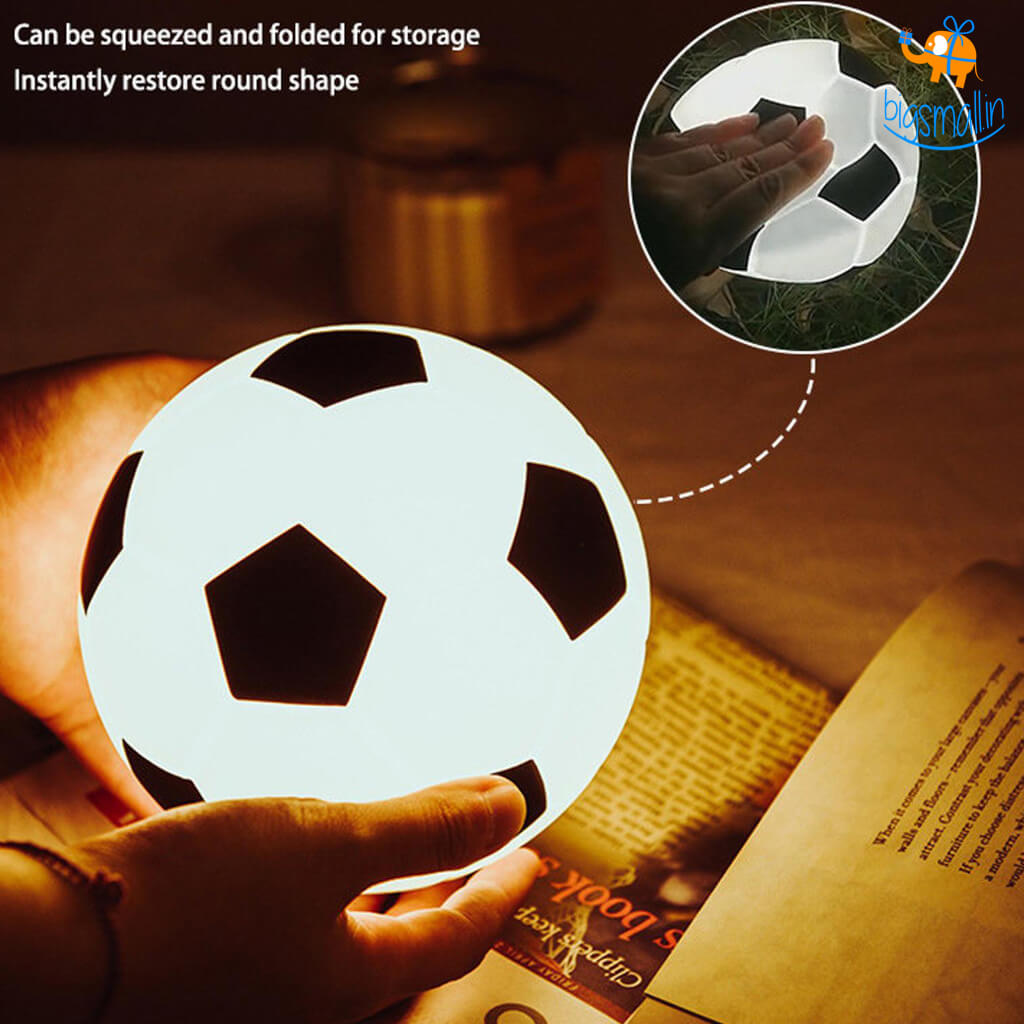 Football Silicone Night Light Lamp