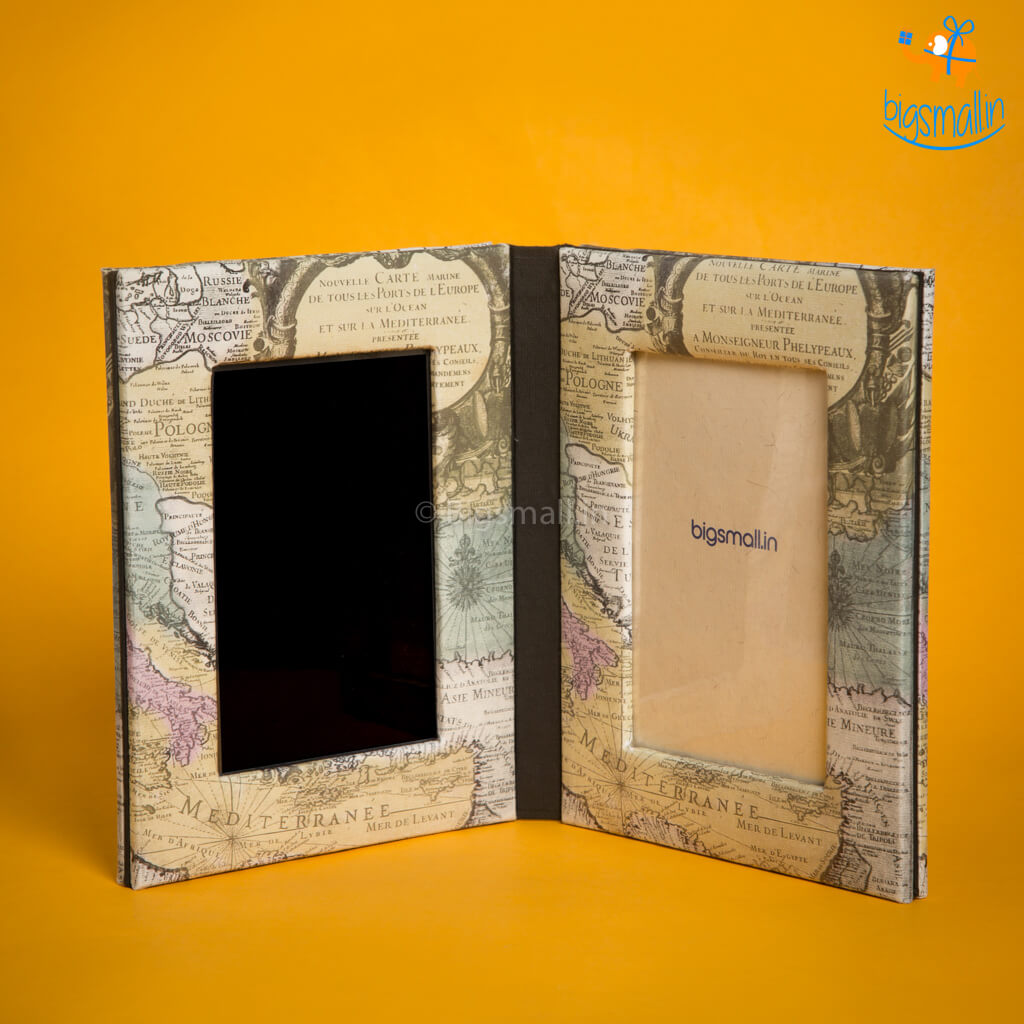 World Map Vintage Photo Frame – Bigsmall.in