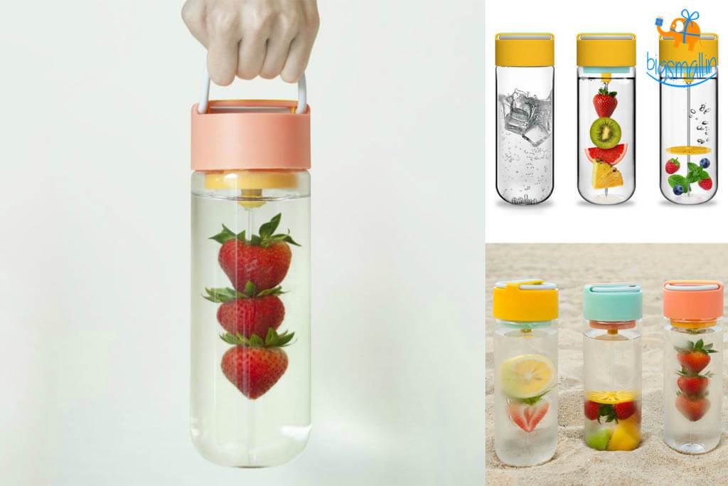 Fruit Skewer Bottle - BPA Free - bigsmall.in