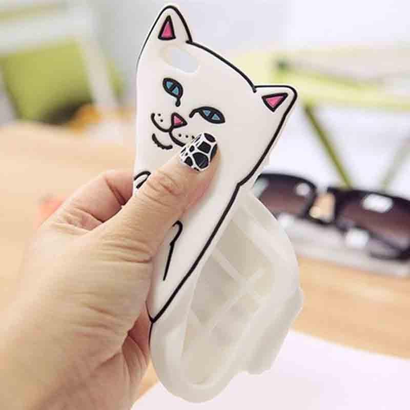 Funny Cat iPhone Cover - bigsmall.in