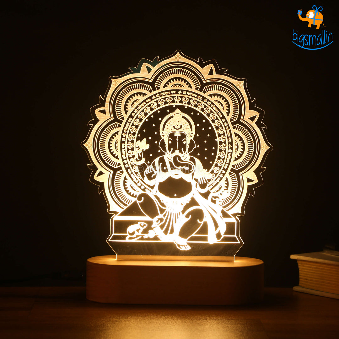Ganesha Hologram Lamp