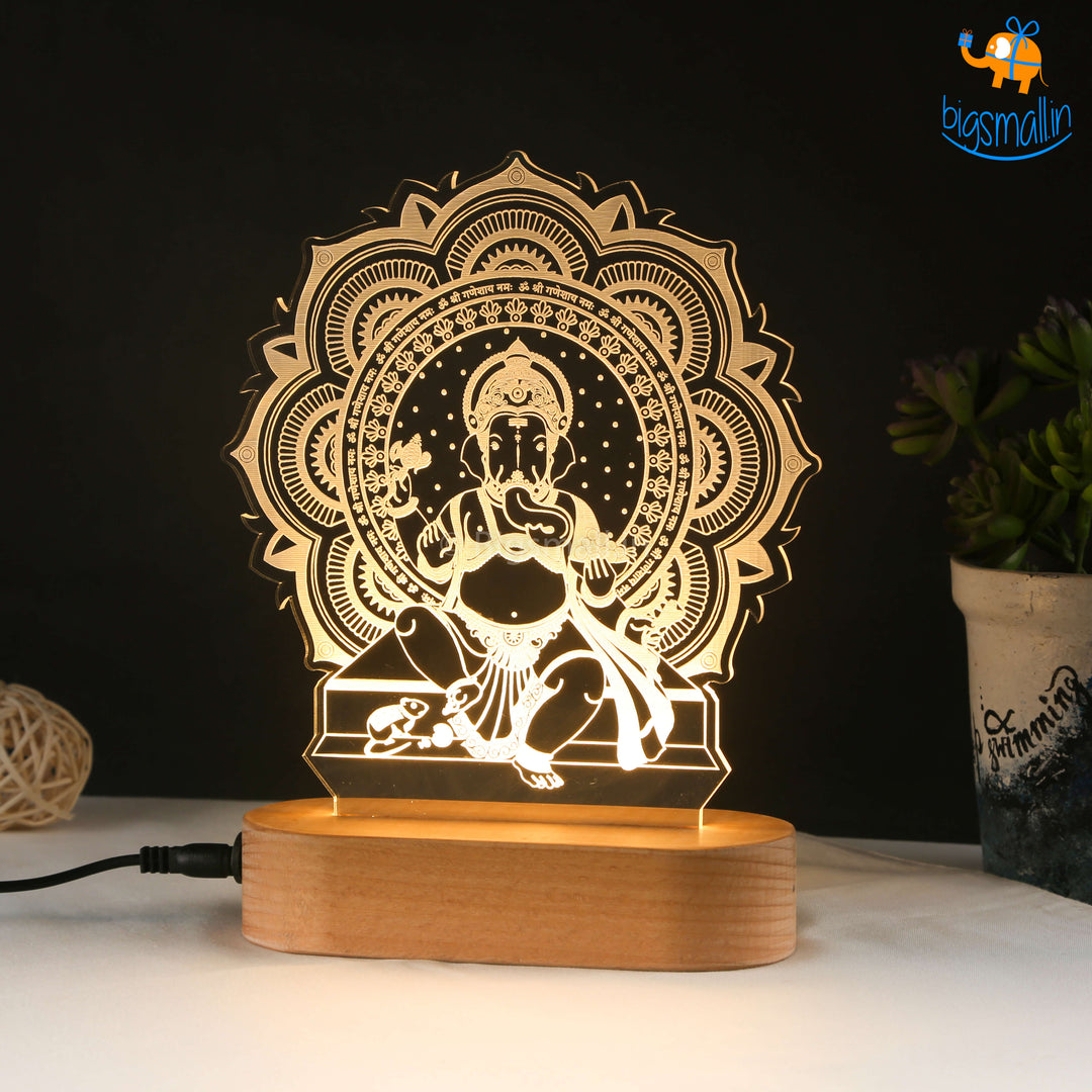 Ganesha Hologram Lamp