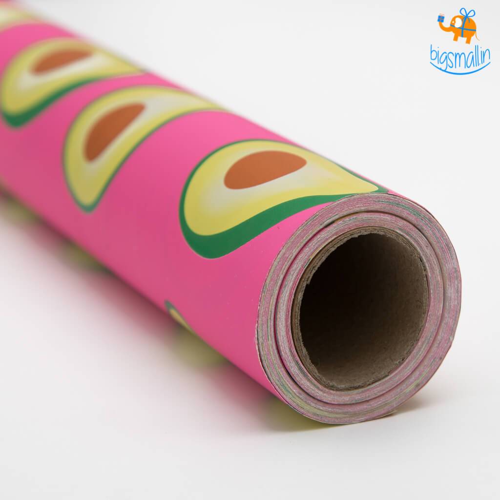 Avocado Gift Wrapping Paper Roll - bigsmall.in