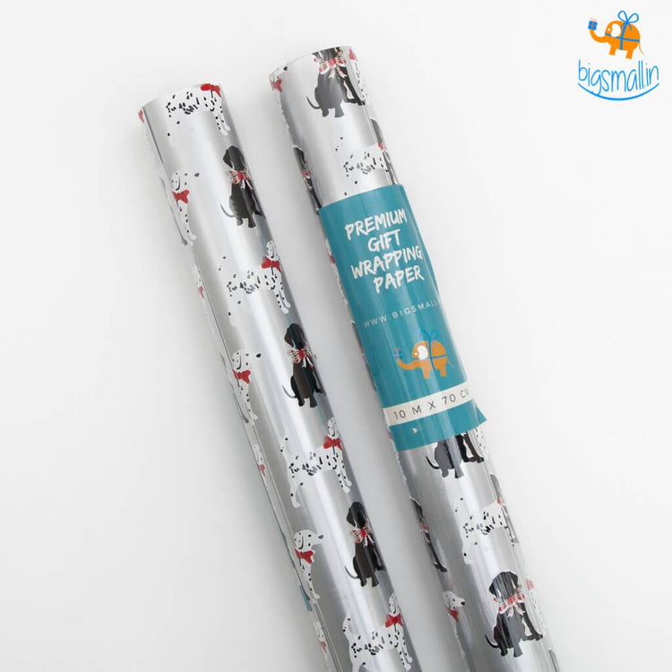 Doggo Gift Wrapping Paper Roll - bigsmall.in