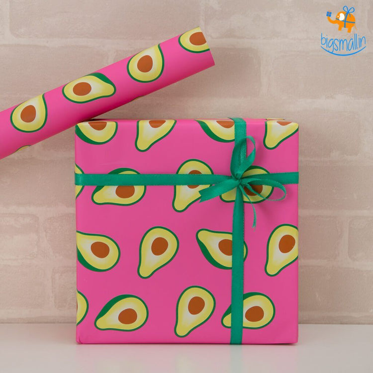 Avocado Gift Wrapping Paper Roll - bigsmall.in