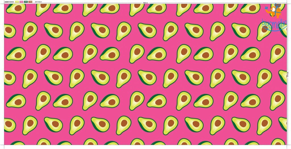 Avocado Gift Wrapping Paper Roll - bigsmall.in