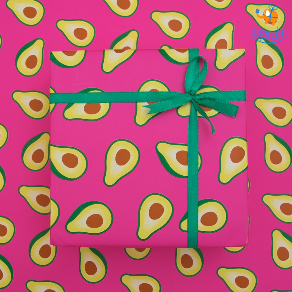 Avocado Gift Wrapping Paper Roll - bigsmall.in