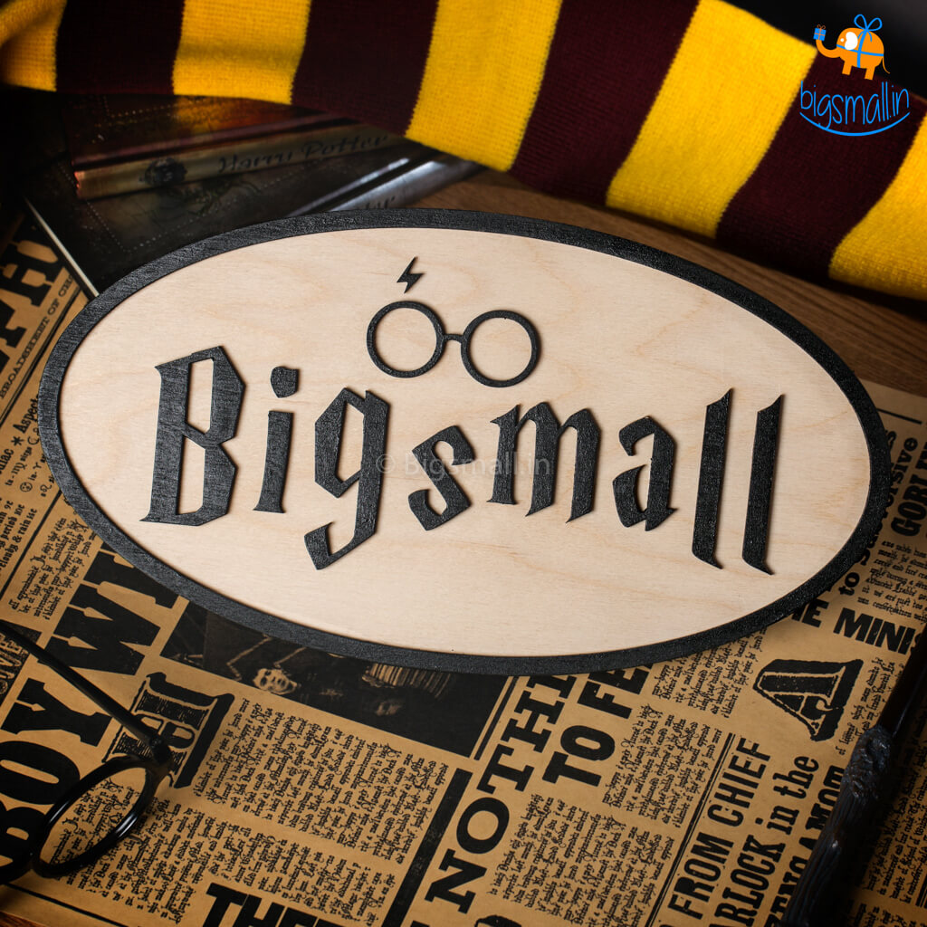 Personalized Harry Potter Themed Nameplate