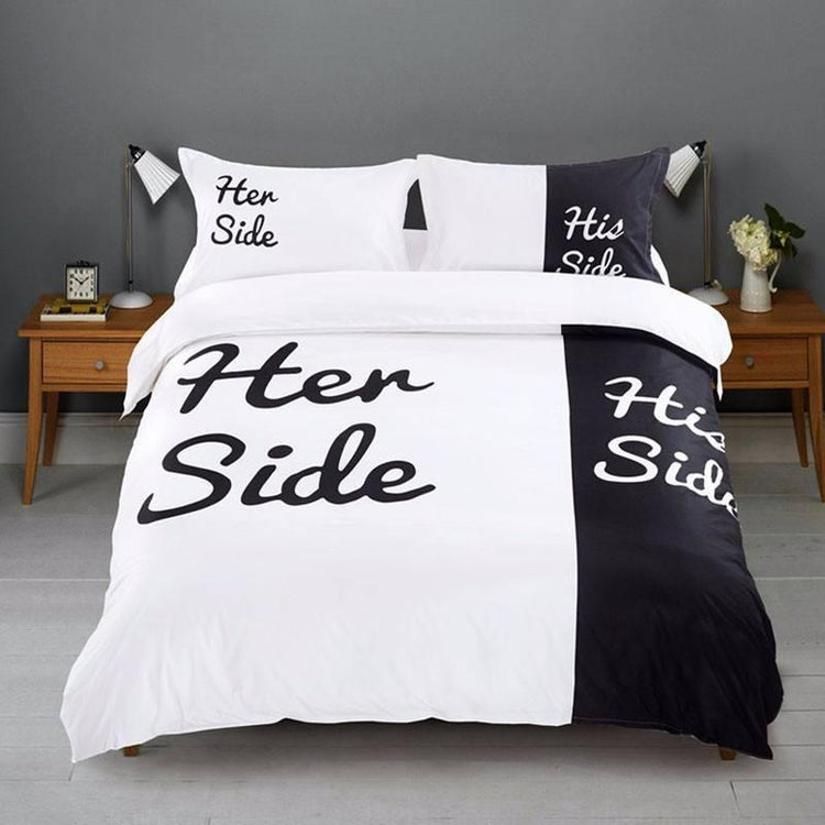 His & Her Bed Set - bigsmall.in