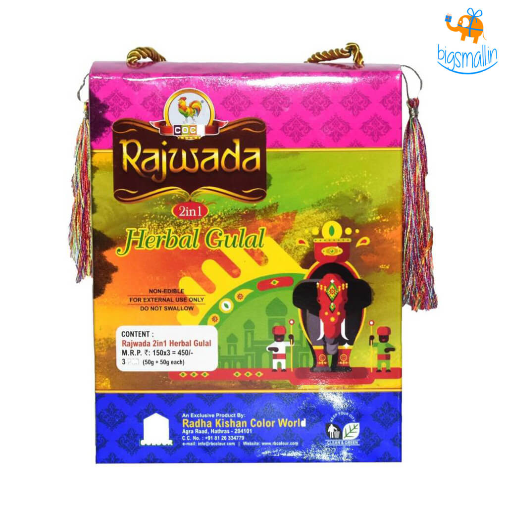 Holi Herbal Gulal - Set of 3