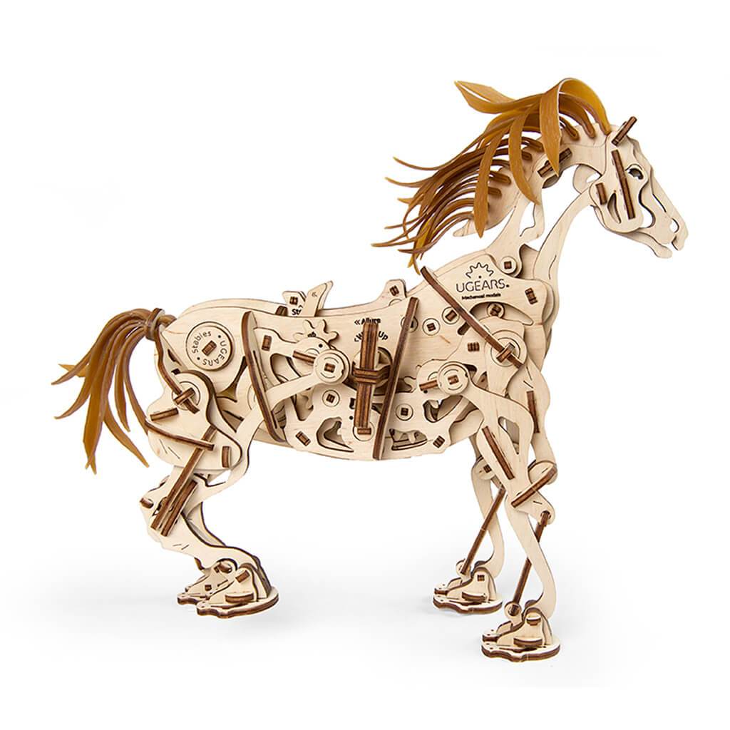 Ugears Horse Mechanoid Puzzle - bigsmall.in