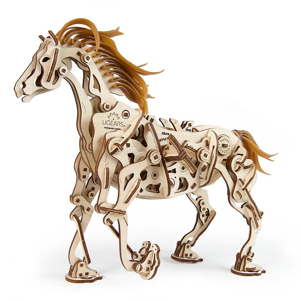 Ugears Horse Mechanoid Puzzle - bigsmall.in