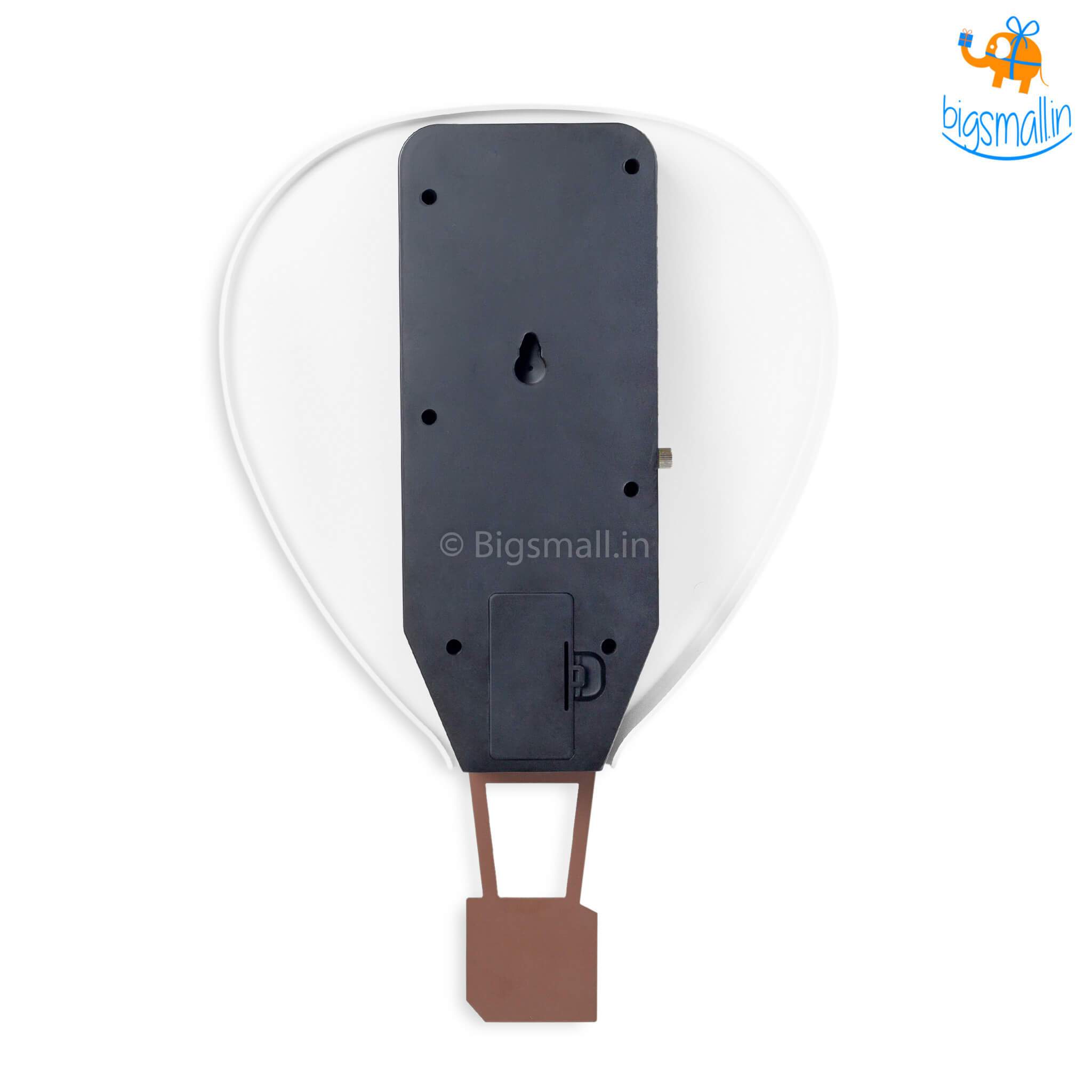 Hot Air Balloon Flip Clock - bigsmall.in