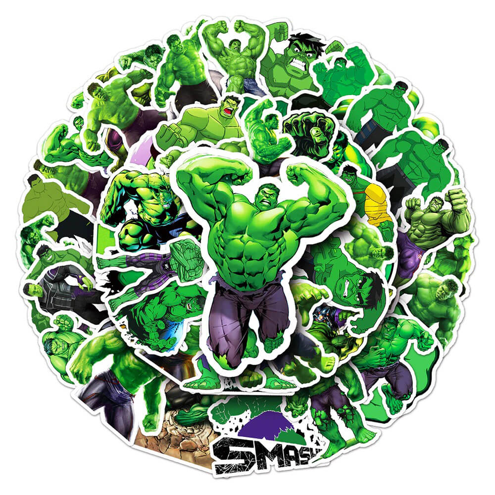 Hulk Sticker Set Bigsmall