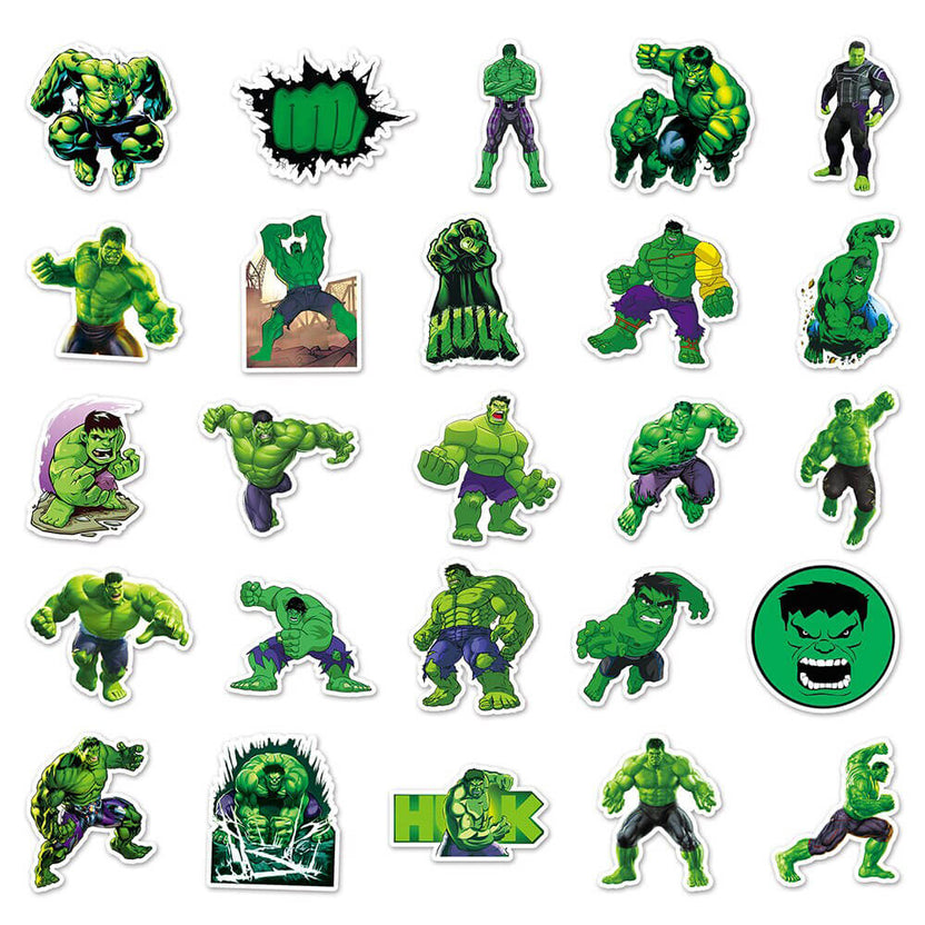 Hulk Sticker Set Bigsmall