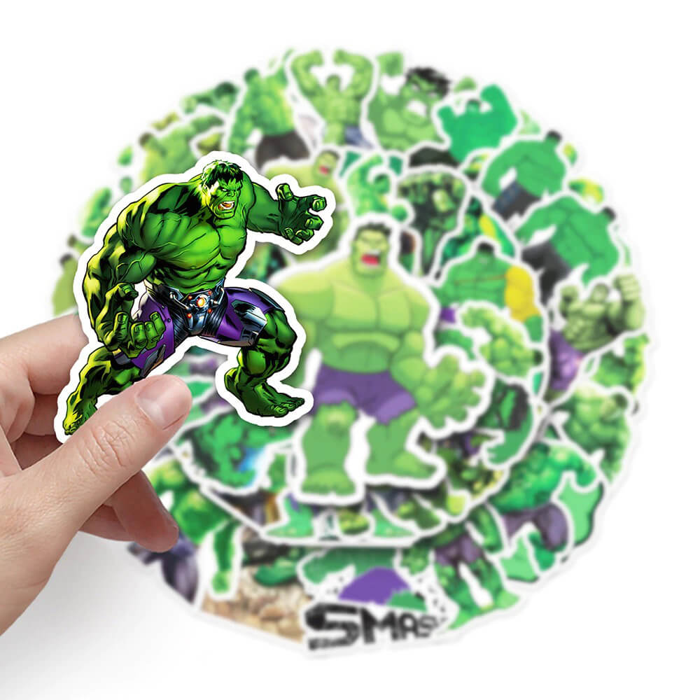 Hulk Sticker Set