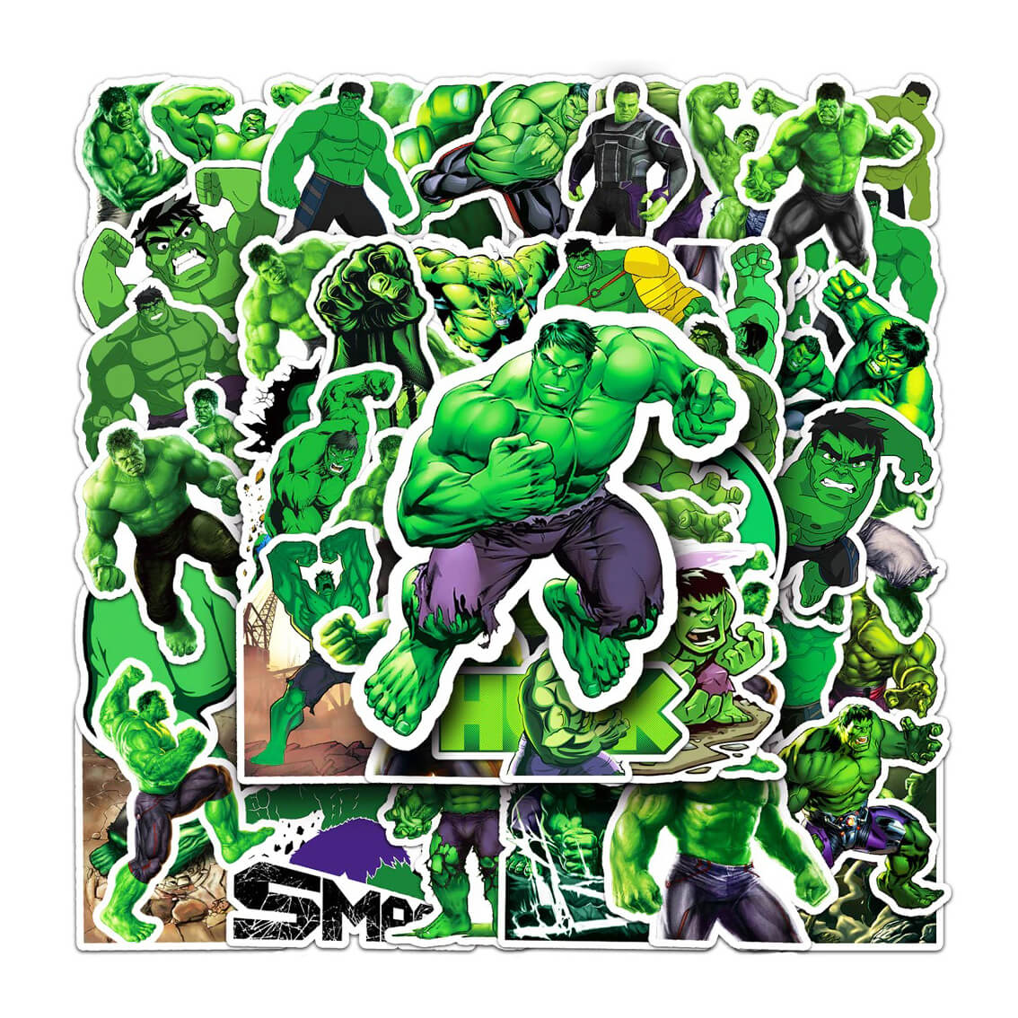 Hulk Sticker Set Bigsmall