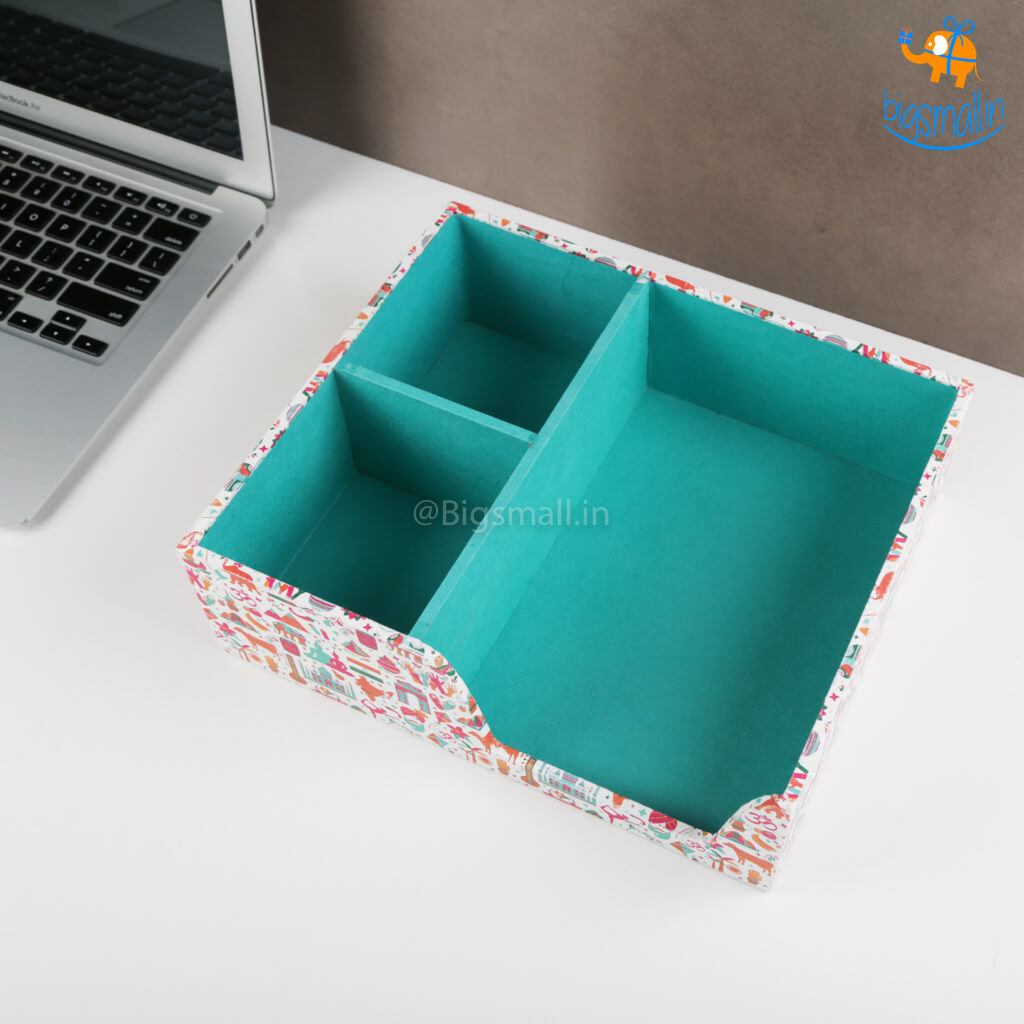 Colorful India Themed Desk Organizer