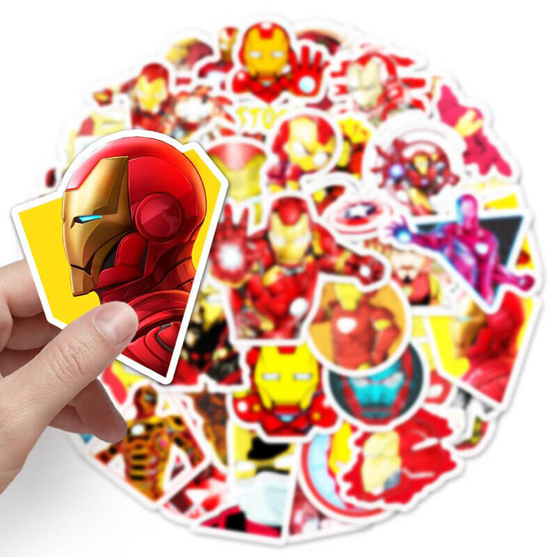 Iron Man Sticker Set