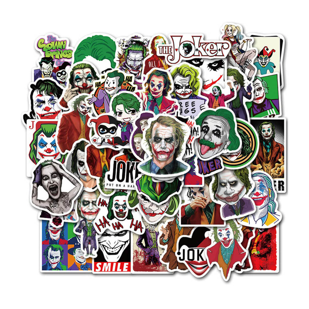 Joker Sticker Set