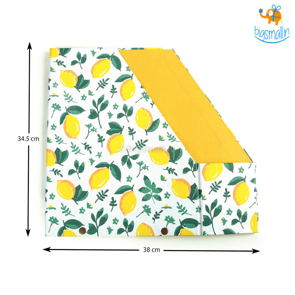 Lemon Printed File Keeper