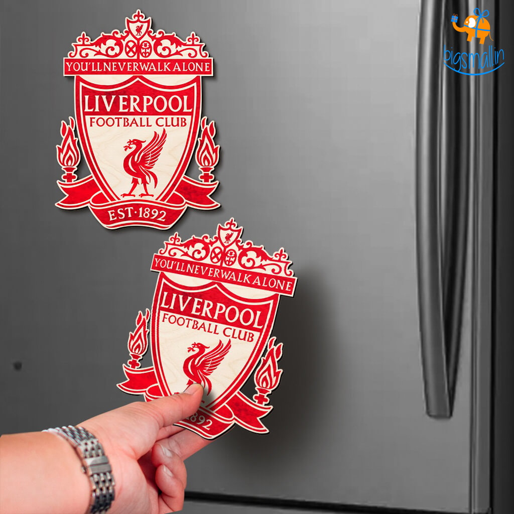 Liverpool Wooden Fridge Magnet